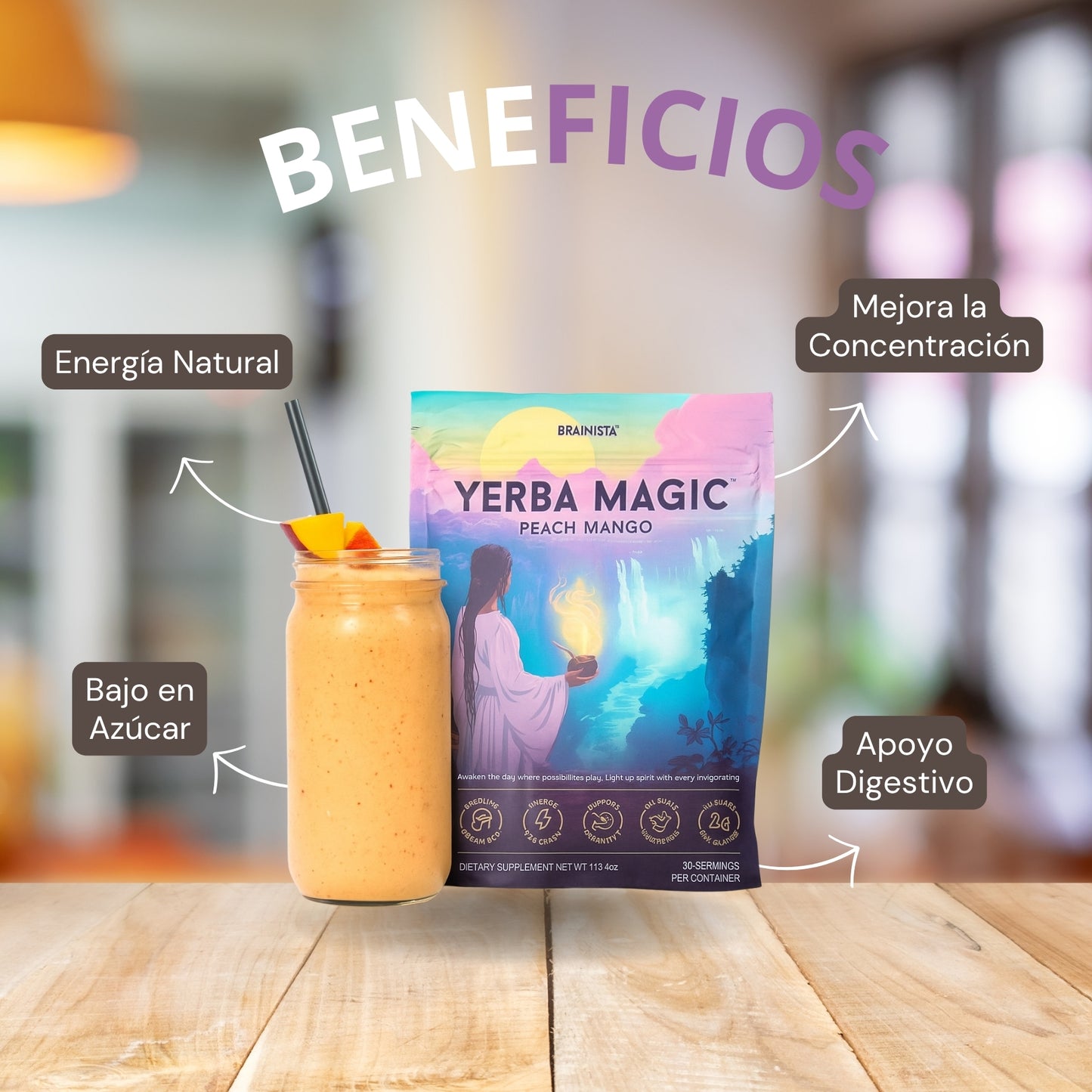 Yerba Magic Peach Mango + Envío GRATIS
