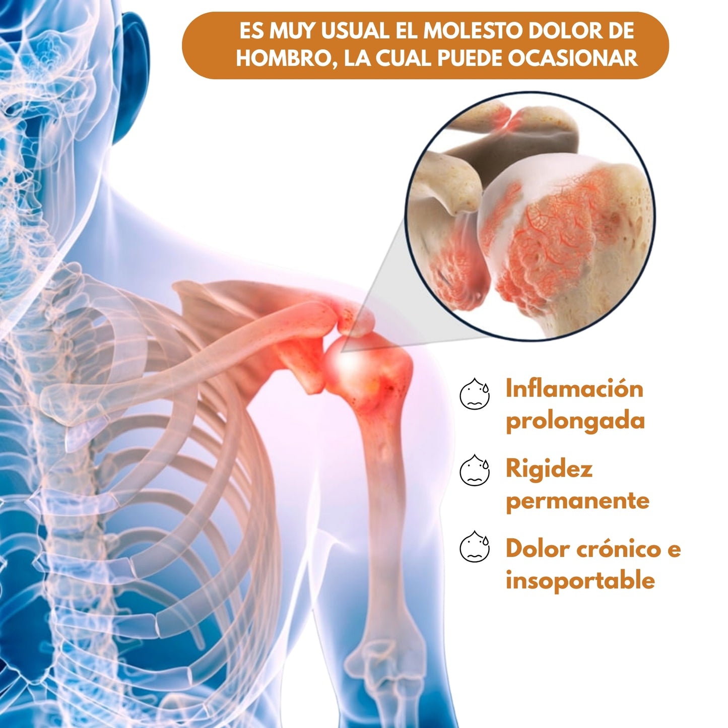 Hombrera Térmica en 2 Botones + Envío Gratis